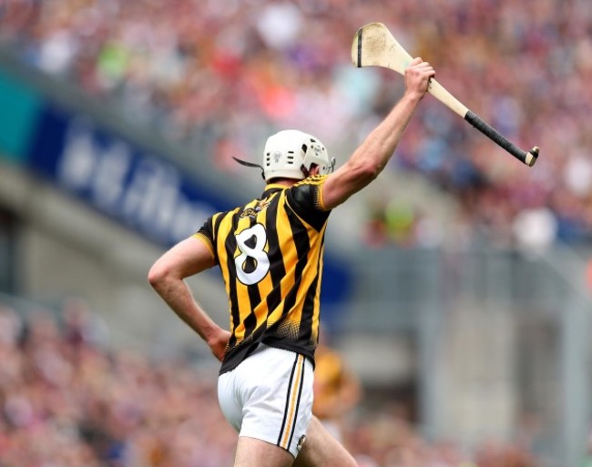 Michael Fennelly celebrates a late score