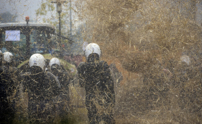 Belgium Farmers Demonstration