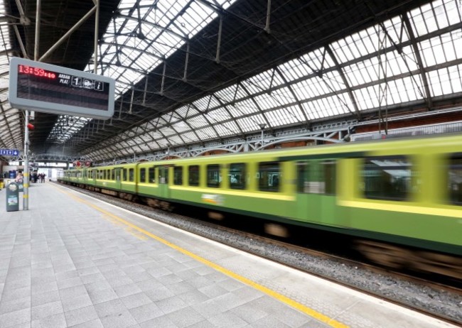 File Photo IRISH RAIL HAS seen an increase of more than half a million customers in the first half of this year and it cites economic stabilisation among a number of factors behind the growth. The company recorded some 19 million journeys on Iarnrod Eirea