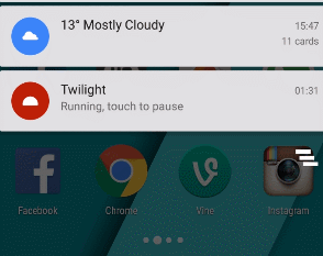 android notifications