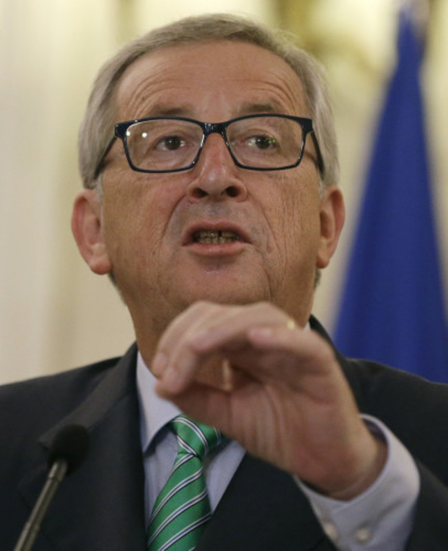 Greece EU Juncker