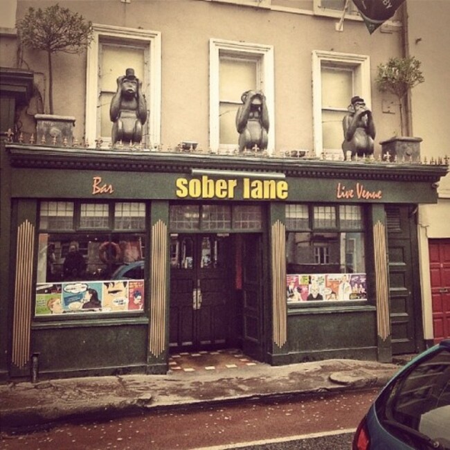 Hear no evil... #cork #soberlane #pub #monkey