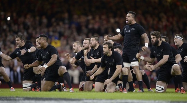 Rugby Union - Dove Men Series 2014 - Wales v New Zealand- Millennium Stadium