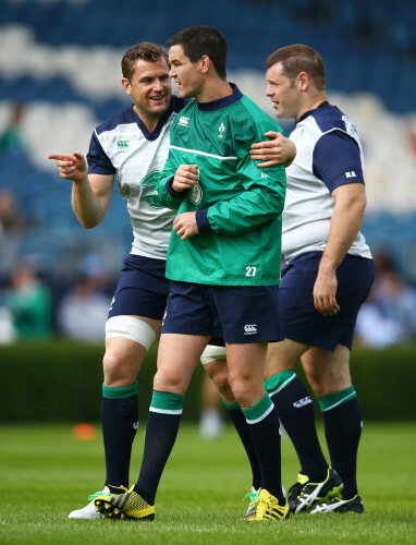 Jamie Heaslip and Jonathan Sexton