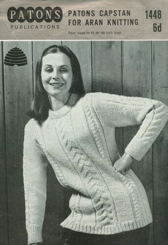 grace kelly aran sweater