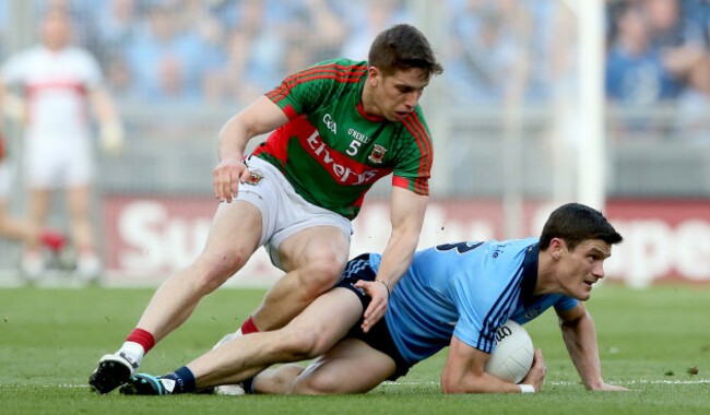 Diarmuid Connolly and Lee Keegan