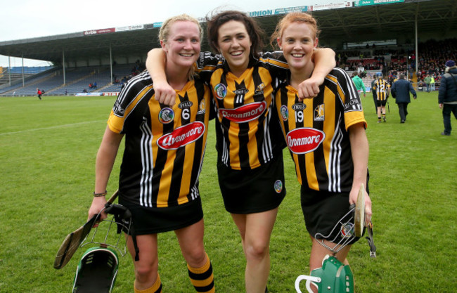 Edwina Keane, Miram Walsh and Colette Dormer celebratre