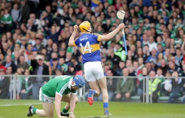 Seamus Callanan celebrates scoring a goal