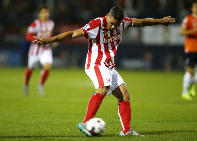 Soccer - Capital One Cup - Second Round - Luton Town v Stoke City - Kenilworth Road