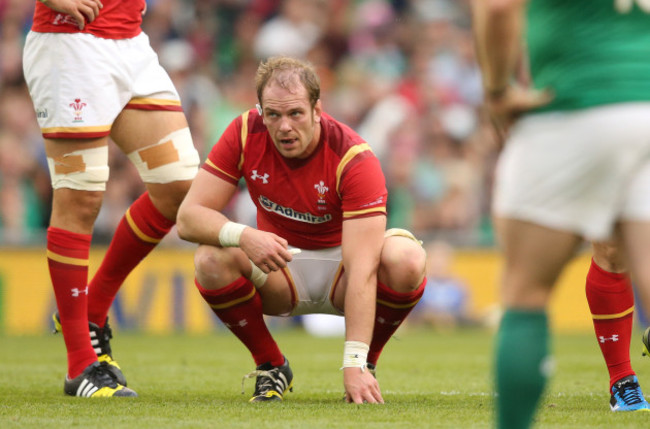 WalesÕs Alun Wyn Jones