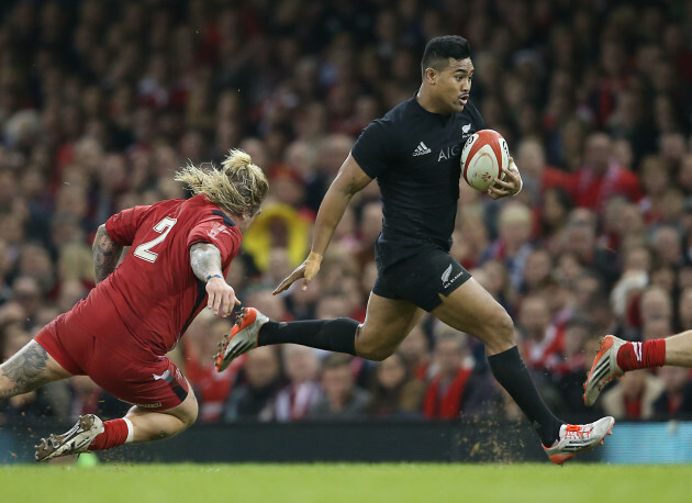 New Zealand All Blacks Julian Savea 22/11//2014