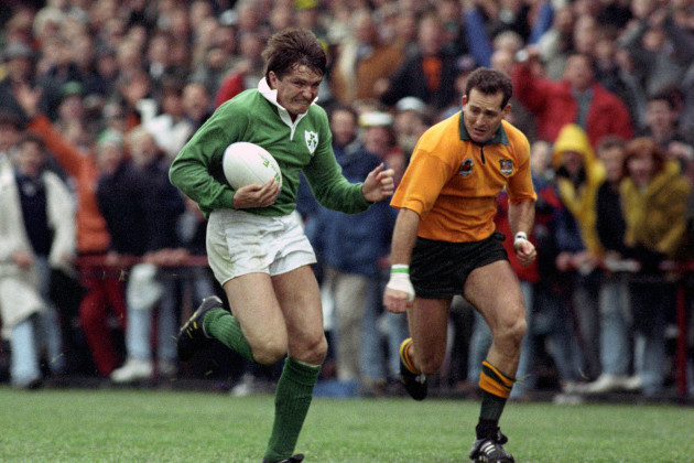 Rugby Union - 1991 Rugby World Cup - Quarter final - Ireland v Australia - Lansdowne Road