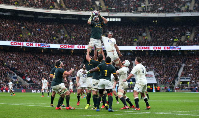 Rugby Union - QBE International 2014 - England v South Africa - Twickenham