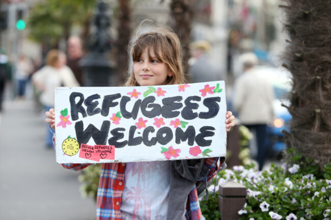 12/09/2015. Refugees Welcome.Pictured Jahnavi Ryny