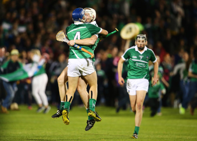 Michael Casey and Cian Lynch celebrate