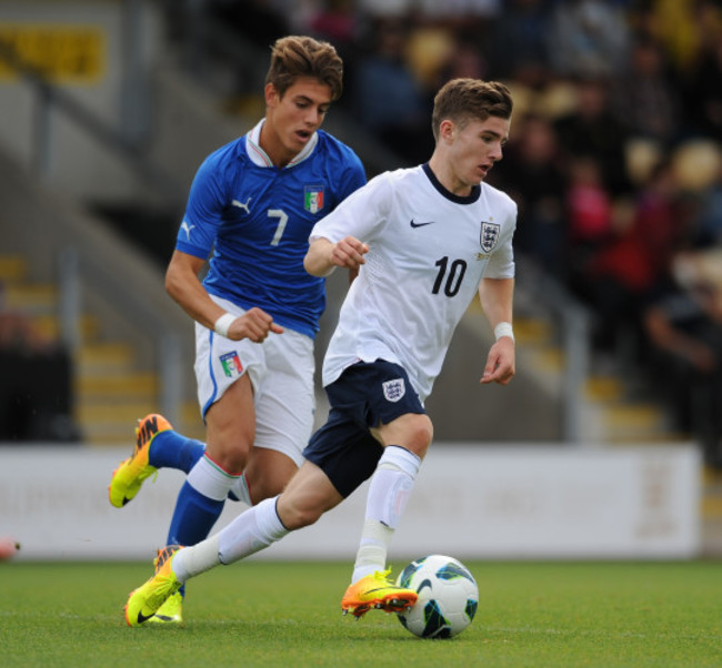 Soccer - International Friendly - England U17s v Italy U17s - Pirelli Stadium