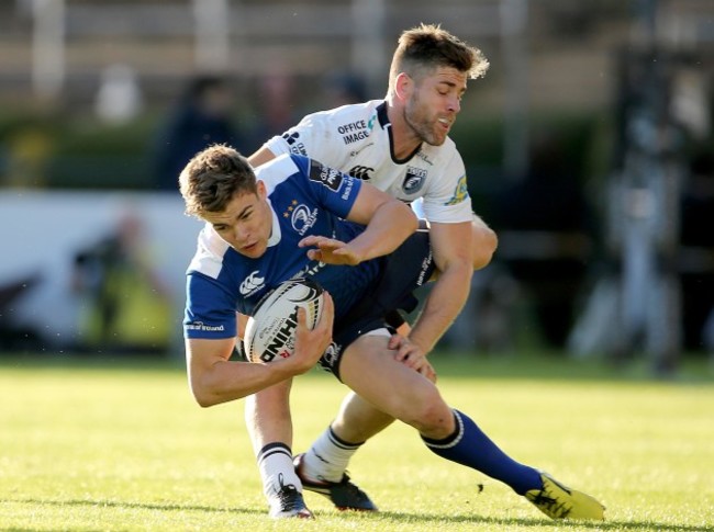 Garry Ringrose with Gavin Evans