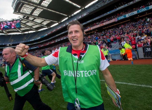 Paudie Murray celebrates at the final whistle
