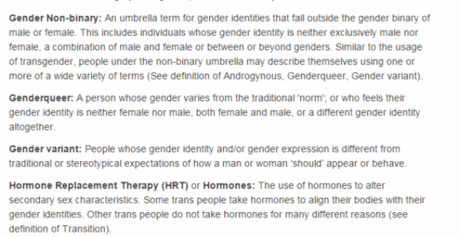 gender terms