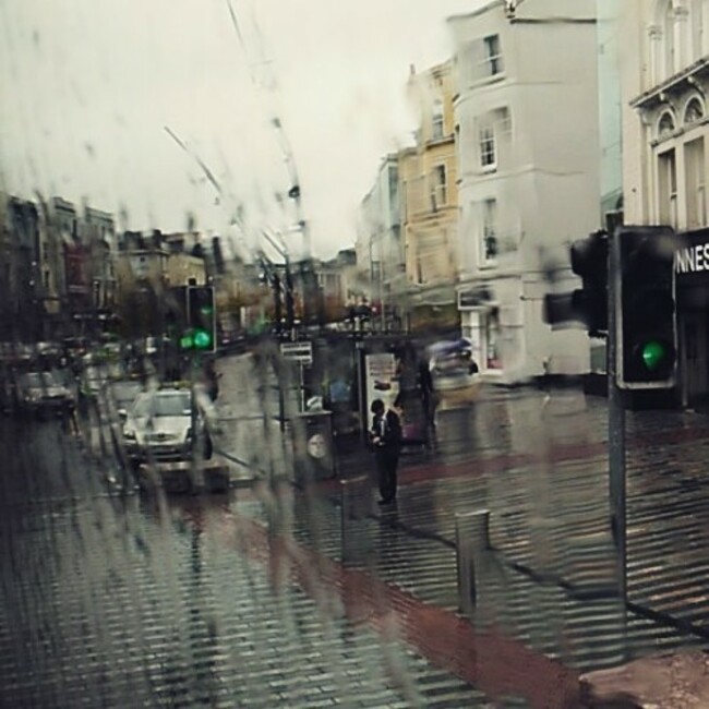 Finally getting some irish rain #corkcity #irishrain #buseireann #onthewaytokillarney