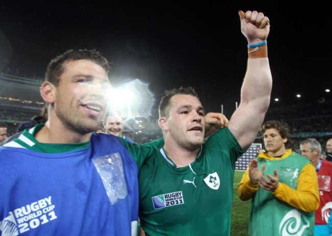 Cian Healy after the game