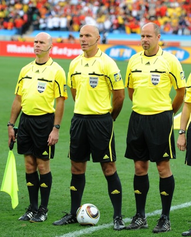 Soccer - 2010 FIFA World Cup South Africa - Group H - Switzerland v Spain - Durban Stadium