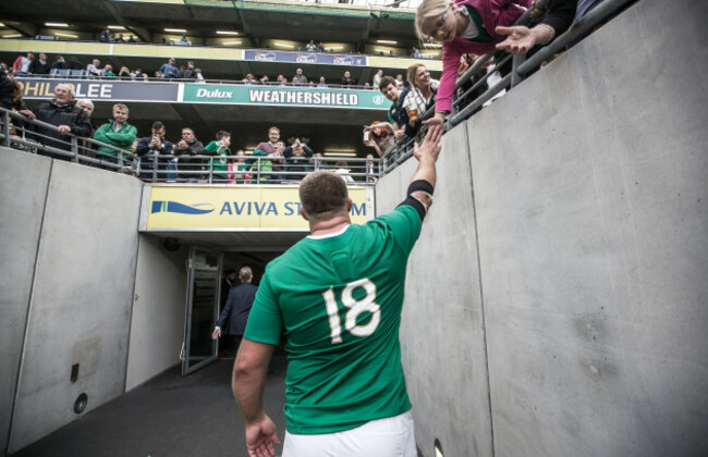 Nathan White after the game