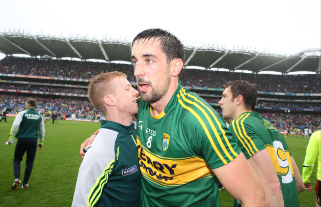 Anthony Maher at the end of the game