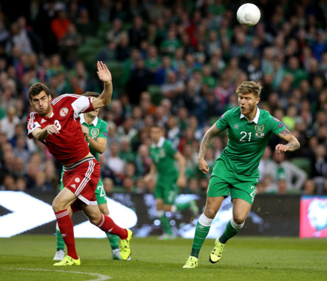 Soccer - UEFA European Championship Qualifying - Group D - Republic of Ireland v Georgia - Aviva Stadium