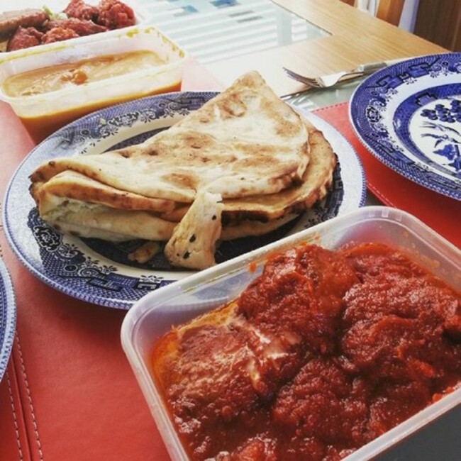 #indiantakeaway #saturdaynightin