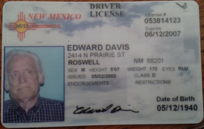 davislicenseNM