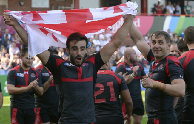 Rugby Union - Rugby World Cup 2015 - Pool C - Tonga v Georgia - Kingsholm