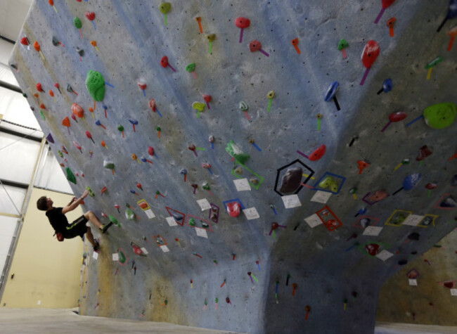 Pursuits-Indoor Climbing