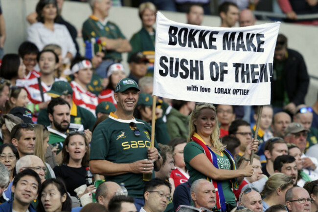 Britain Rugby WCup South Africa Japan