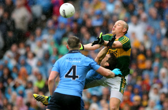 Rory O'Carroll and Philly McMahon with Kieran Donaghy