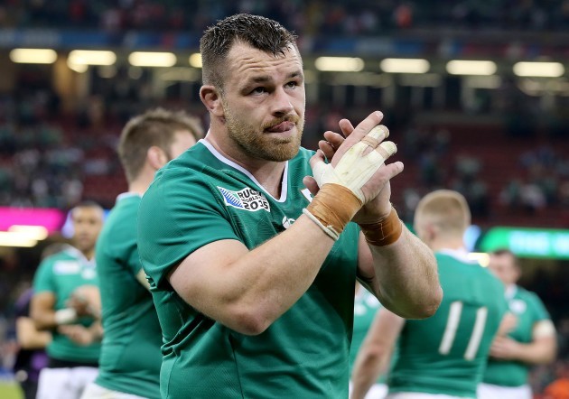 Cian Healy after the game