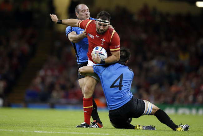 Britain Rugby WCup Wales Uruguay