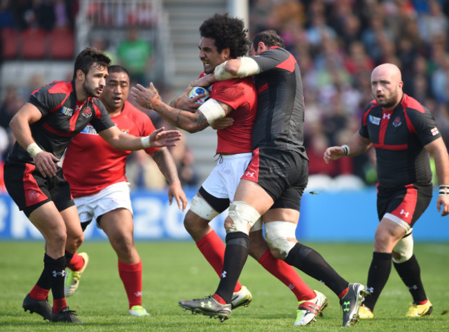 Rugby Union - Rugby World Cup 2015 - Pool C - Tonga v Georgia - Kingsholm