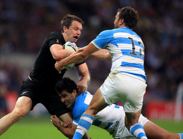 Rugby Union -  Rugby World Cup 2015 - Pool A - New Zealand v Argentina - Wembley Stadium