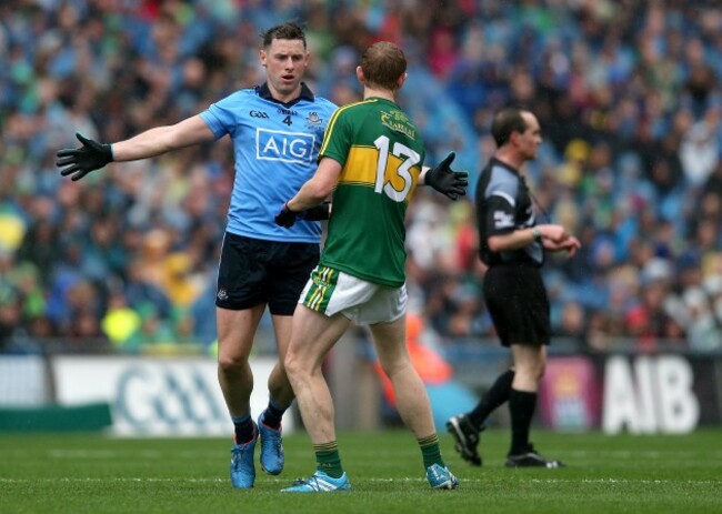 Colm Cooper and Philly McMahon