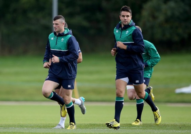 Robbie Henshaw and Conor Murray