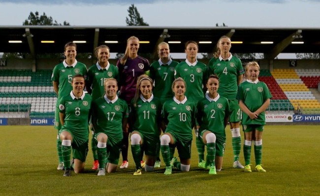 The Ireland team