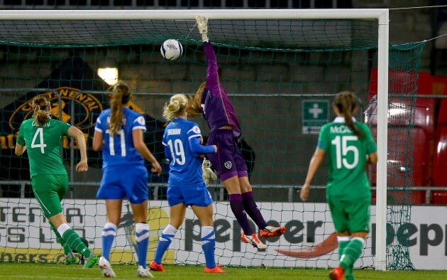 Ireland goalkeeper Emma Byrne