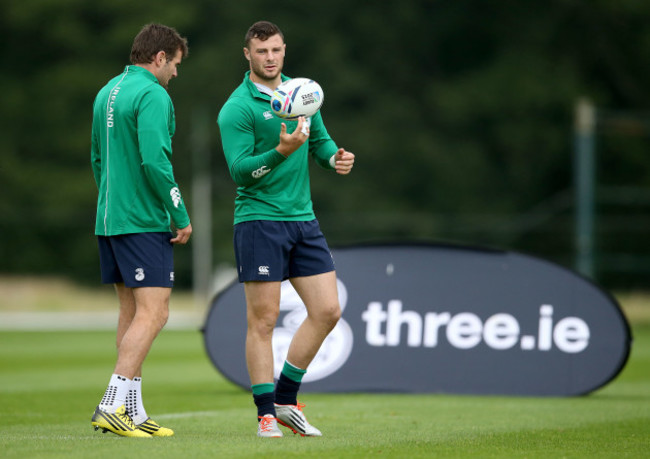 Robbie Henshaw and Jared Payne