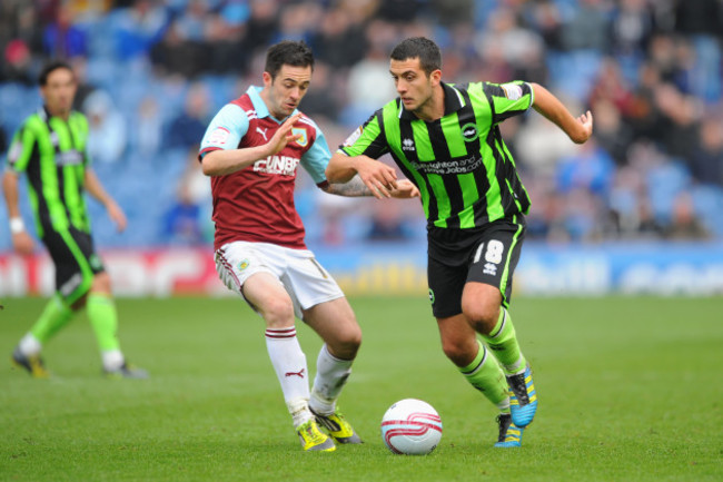 Soccer - npower Football League Championship - Burnley v Brighton & Hove Albion - Turf Moor