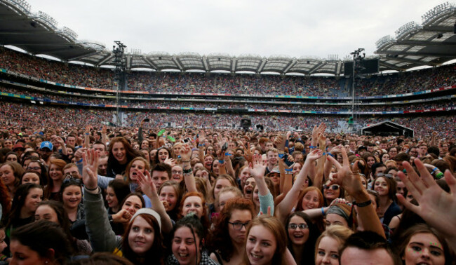 Ed Sheeran concert - Dublin