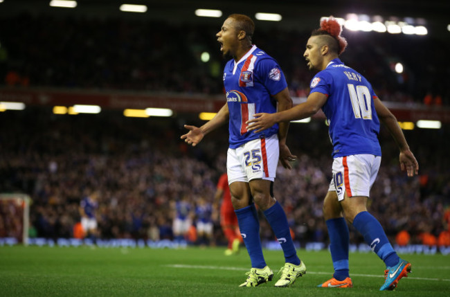 Soccer - Capital One Cup - Third Round - Liverpool v Carlisle United v Anfield