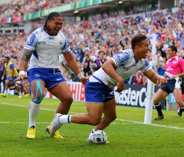 Rugby Union - Rugby World Cup 2015 - Pool B - Samoa v USA - Brighton Community Stadium