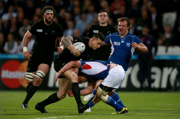Rugby Union - Rugby World Cup 2015 - Pool C - New Zealand v Namibia - Olympic Stadium