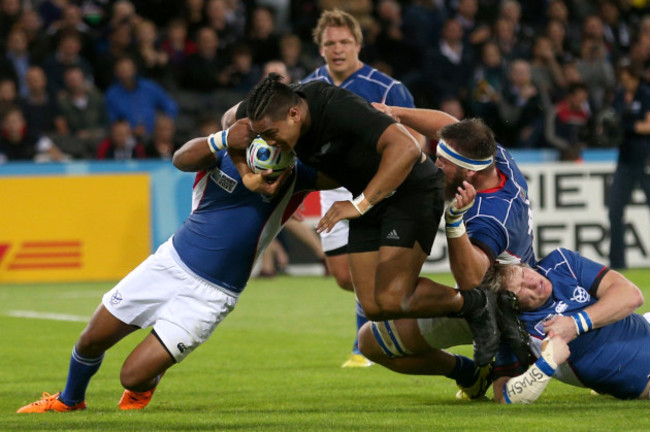 Rugby Union - Rugby World Cup 2015 - Pool C - New Zealand v Namibia - Olympic Stadium